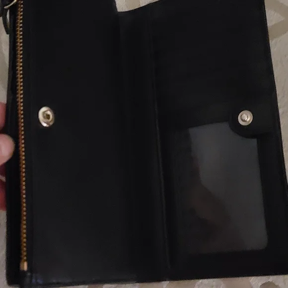 Kate Spade Patterson Drive Braylon Black Wallet in Pebbled Leather. EUC - Picture 7 of 15